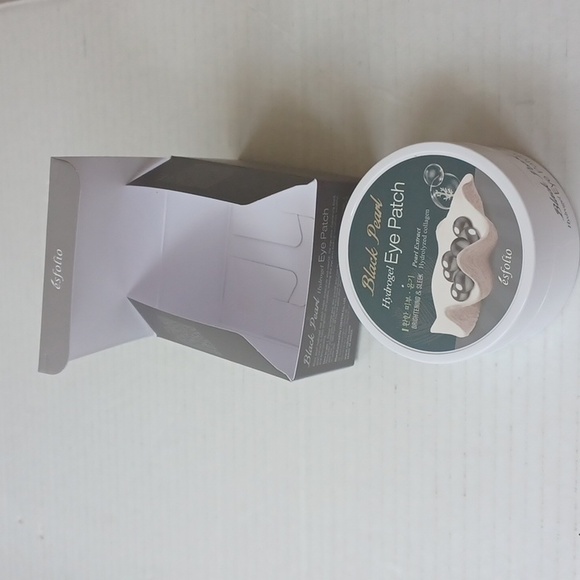 4/$60 NIB Black Pearl Hydrogel Eye Patch - Hydrolyzed Collagen - Picture 7 of 7